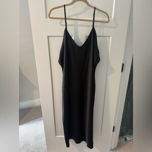 Banana Republic Factory Elegant Black Midi Dress
